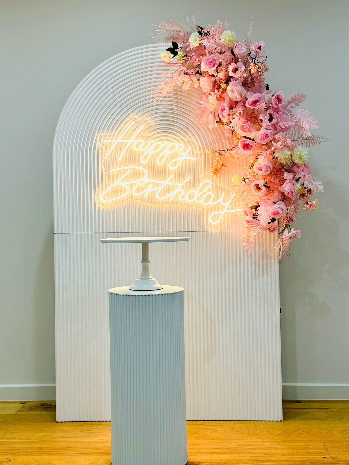 Baby pink flowers setup D5