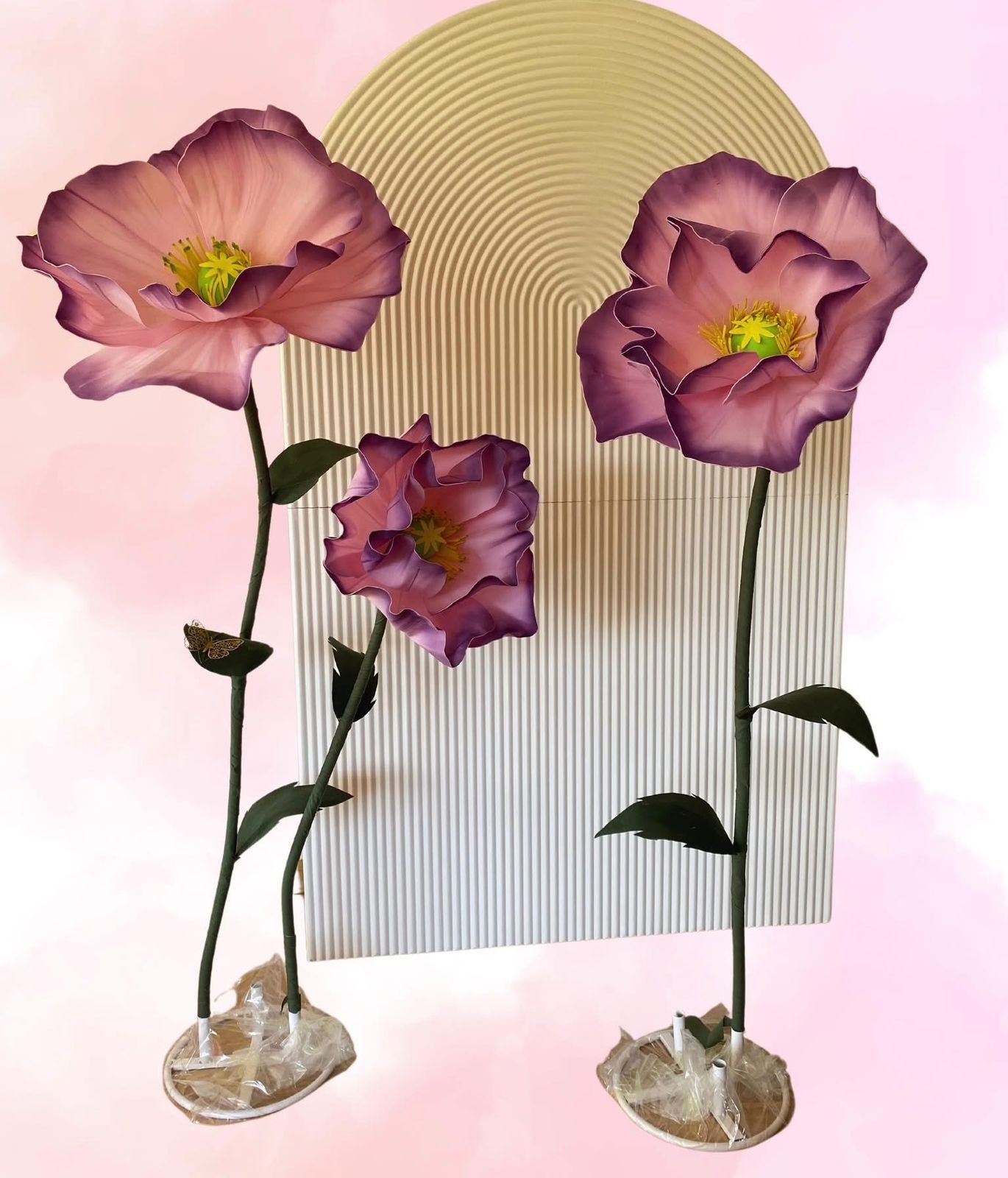 Standing Purple flowers