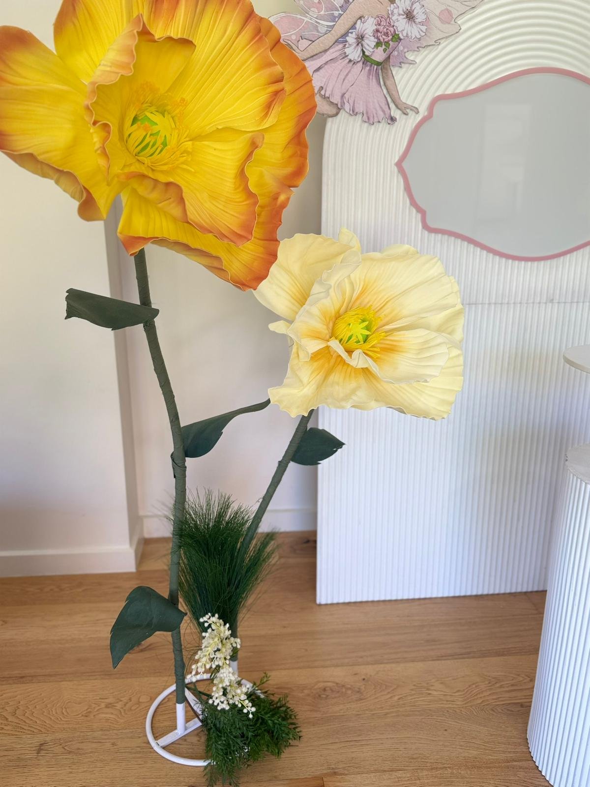 Standing Yellow Flowers
